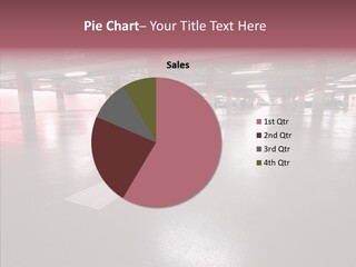 Garage Air Conditioning Underground Parking PowerPoint Template