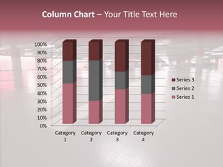 Garage Air Conditioning Underground Parking PowerPoint Template