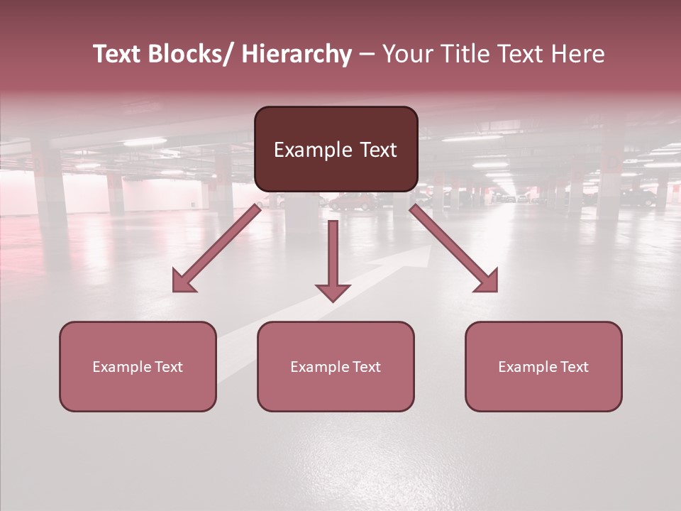 Garage Air Conditioning Underground Parking PowerPoint Template