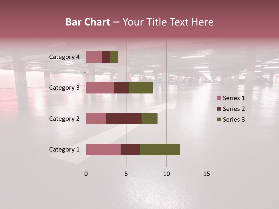 Garage Air Conditioning Underground Parking PowerPoint Template