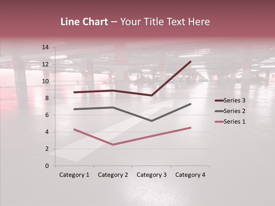 Garage Air Conditioning Underground Parking PowerPoint Template