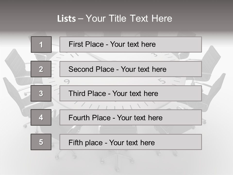 Space Plan Professional PowerPoint Template