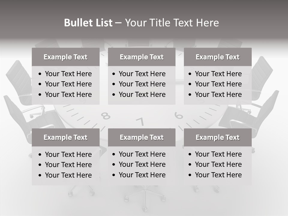 Space Plan Professional PowerPoint Template