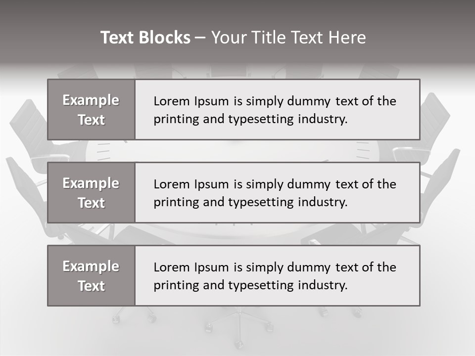 Space Plan Professional PowerPoint Template