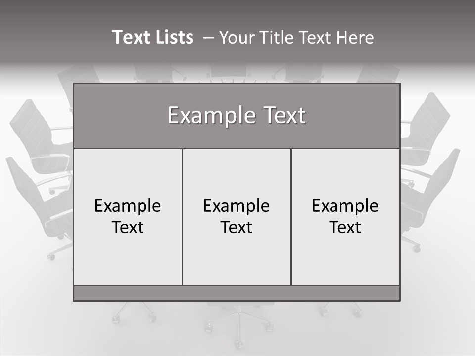 Space Plan Professional PowerPoint Template