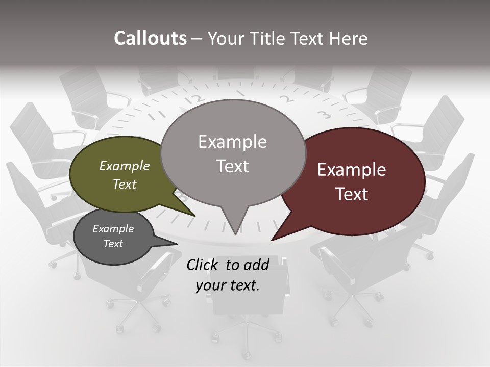 Space Plan Professional PowerPoint Template