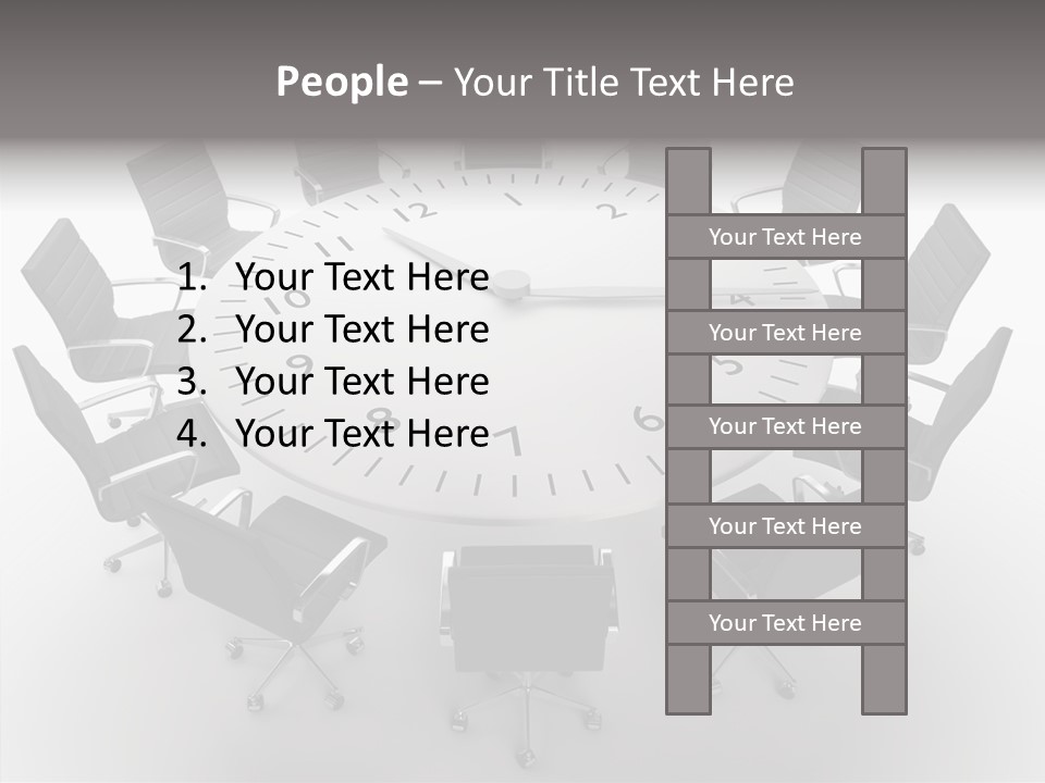 Space Plan Professional PowerPoint Template