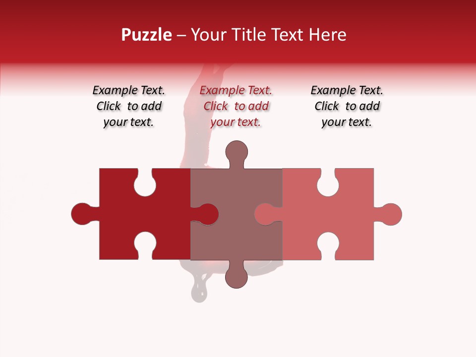 Splat Stain Bright PowerPoint Template