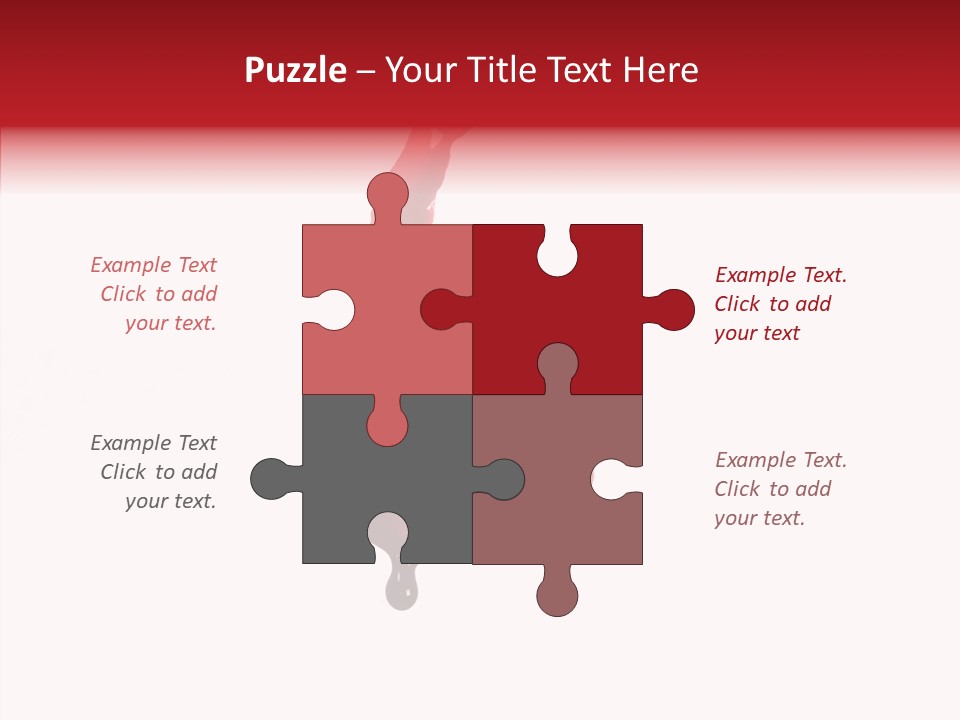 Splat Stain Bright PowerPoint Template