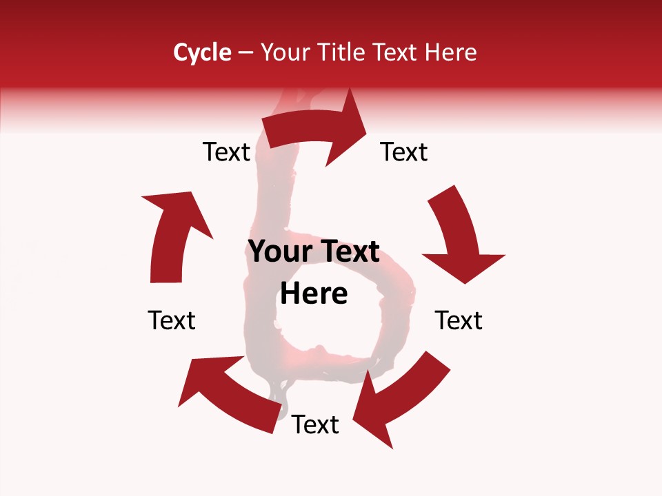 Splat Stain Bright PowerPoint Template