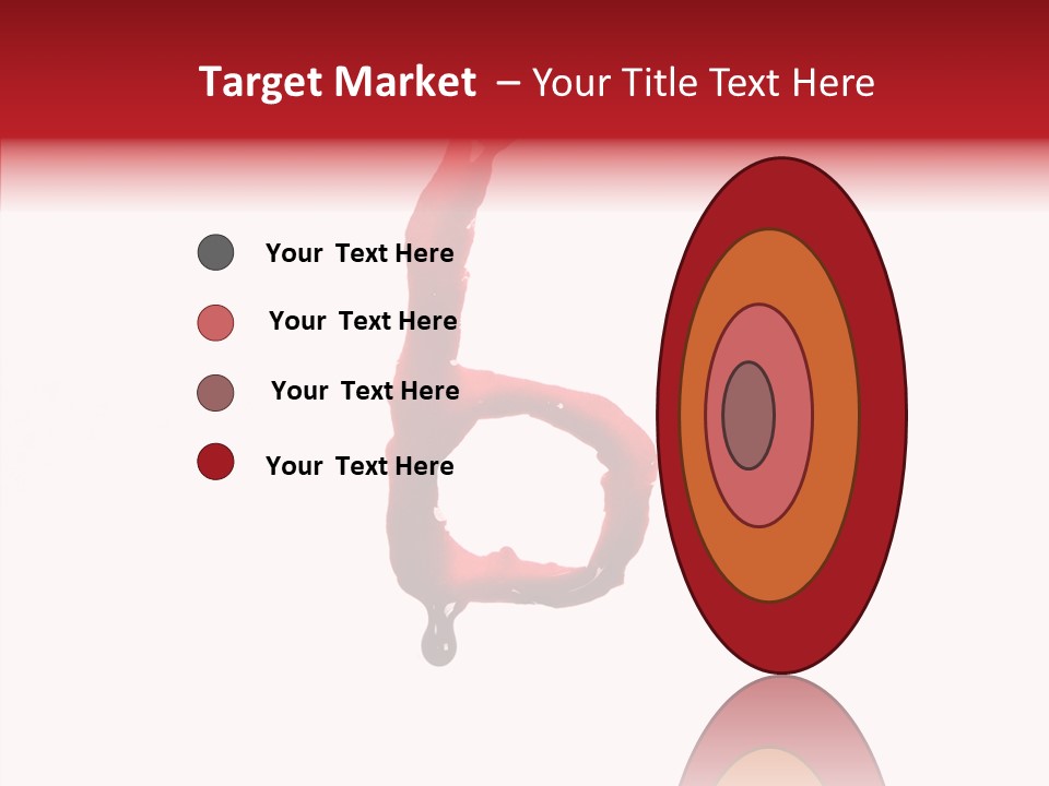 Splat Stain Bright PowerPoint Template