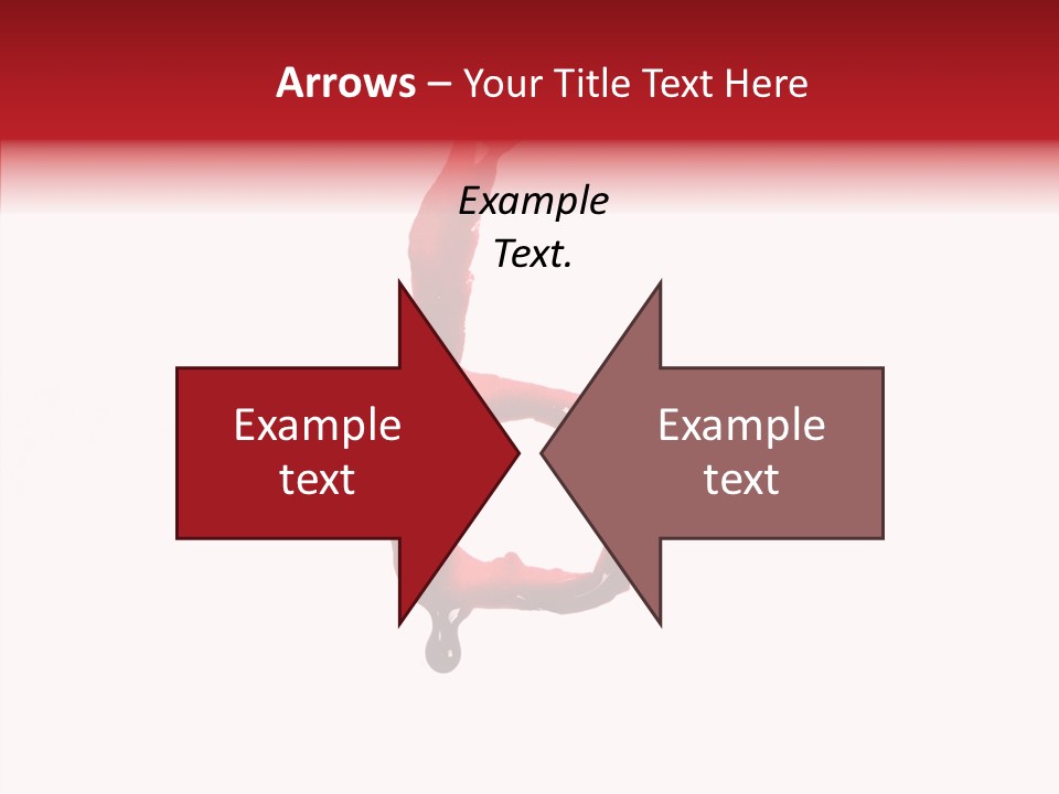 Splat Stain Bright PowerPoint Template