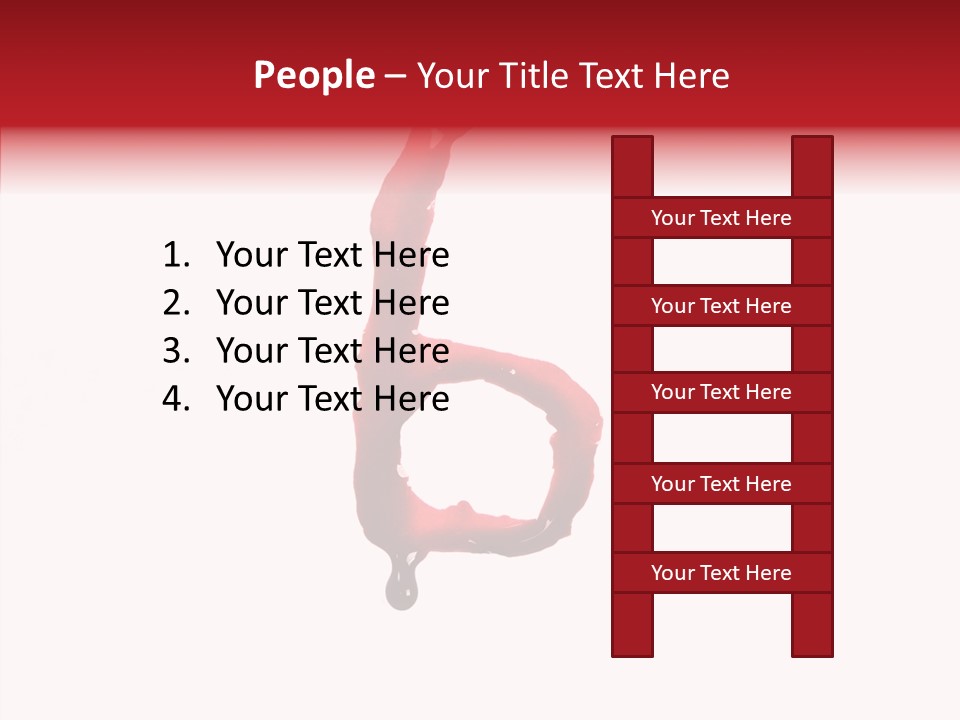 Splat Stain Bright PowerPoint Template