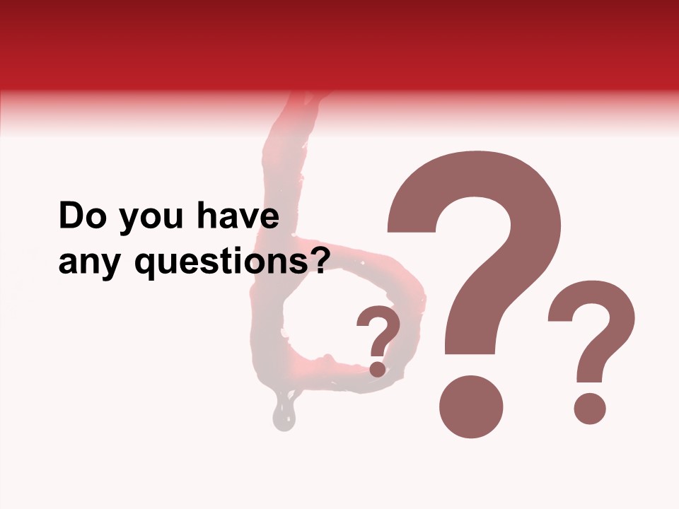 Splat Stain Bright PowerPoint Template