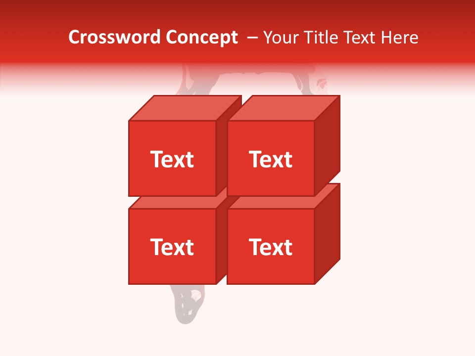 Blood Alphabet Stain PowerPoint Template