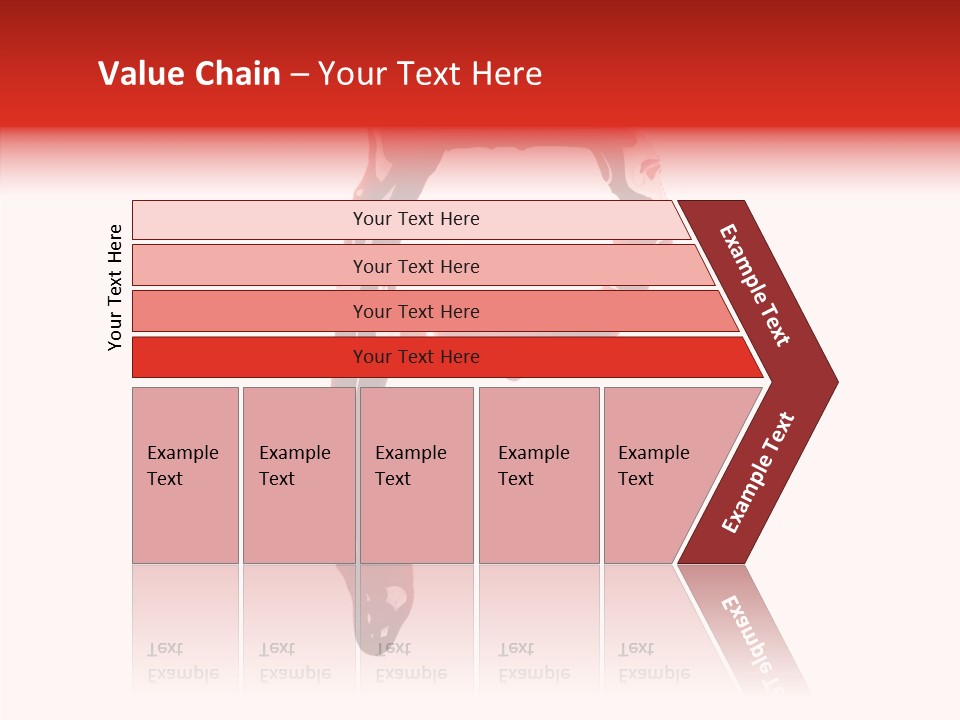 Blood Alphabet Stain PowerPoint Template
