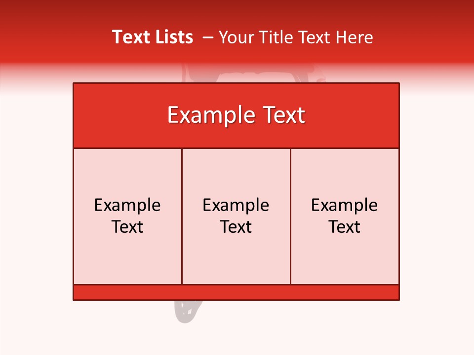 Blood Alphabet Stain PowerPoint Template