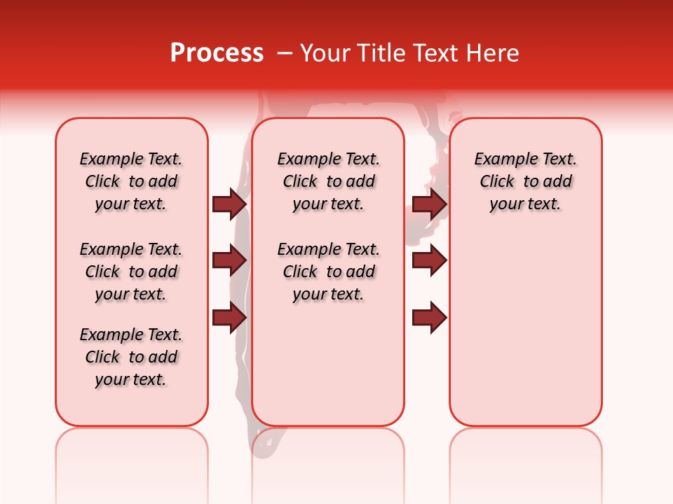 Blood Alphabet Stain PowerPoint Template