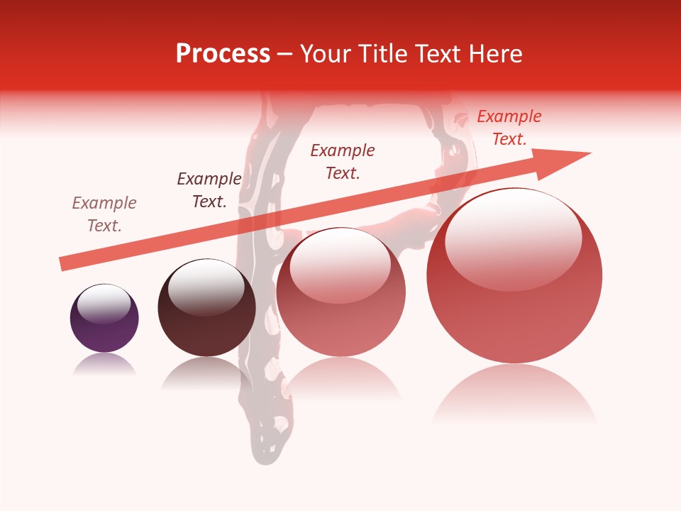 Blood Alphabet Stain PowerPoint Template