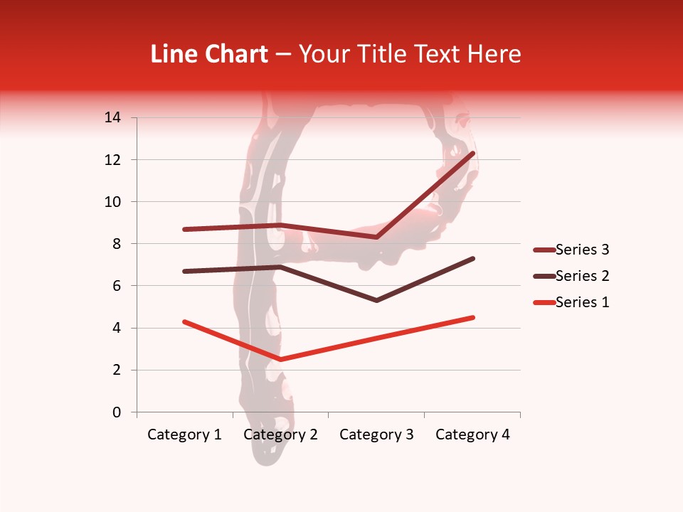 Blood Alphabet Stain PowerPoint Template