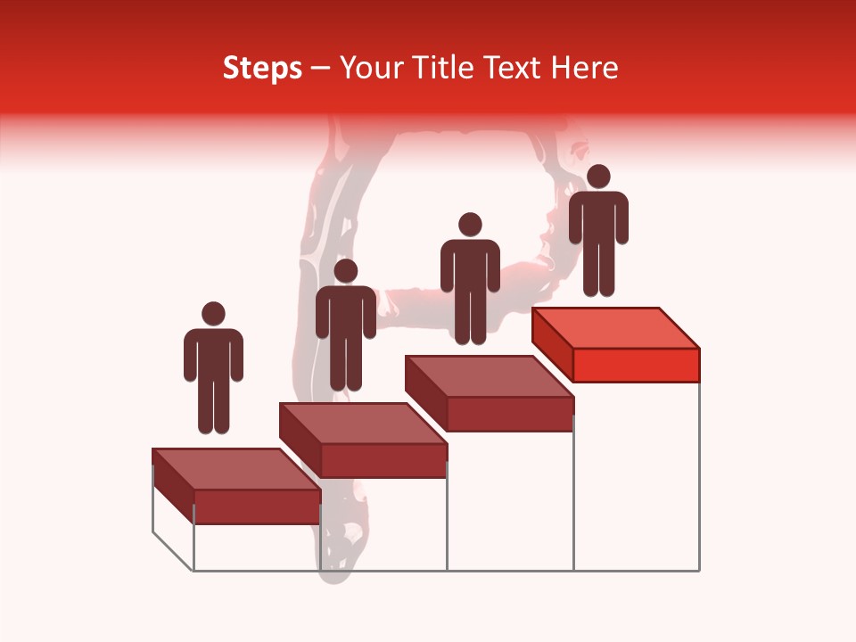 Blood Alphabet Stain PowerPoint Template