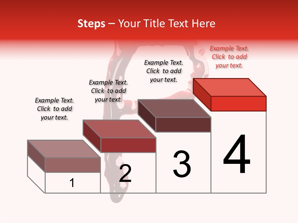 Blood Alphabet Stain PowerPoint Template