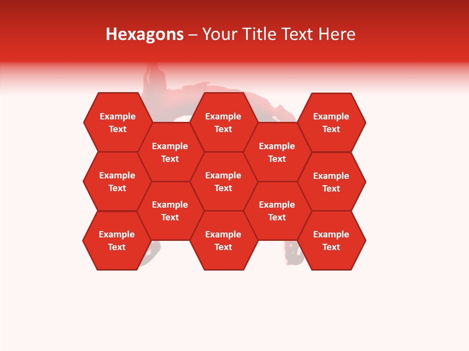 Fake Burst Stain PowerPoint Template