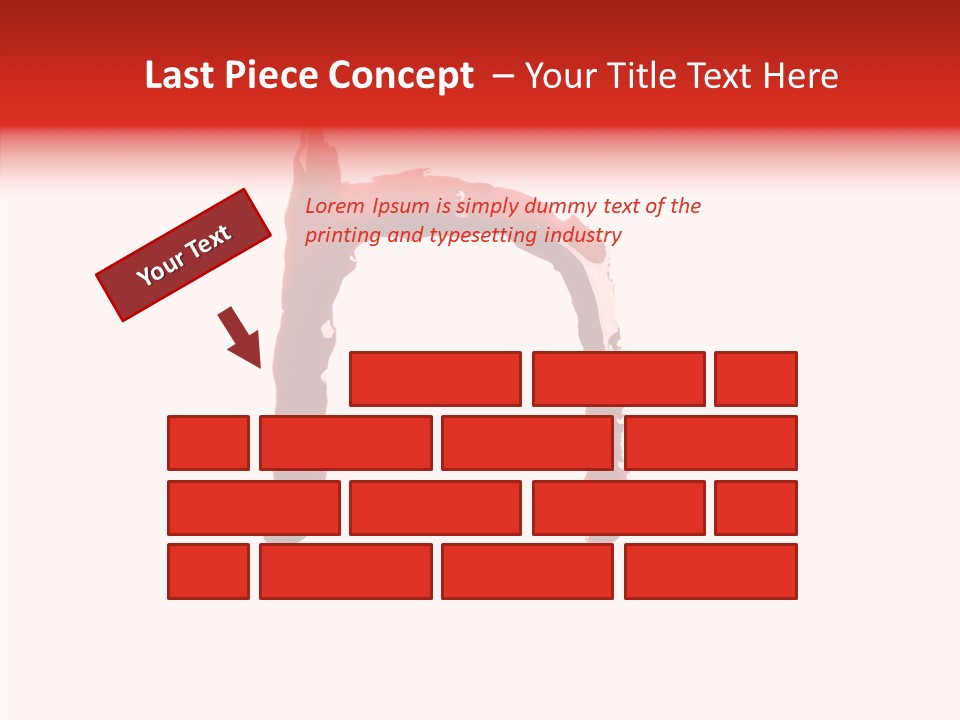 Fake Burst Stain PowerPoint Template