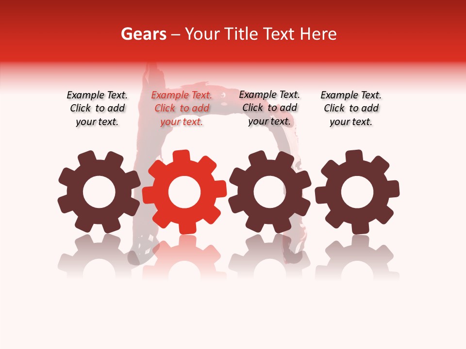 Fake Burst Stain PowerPoint Template