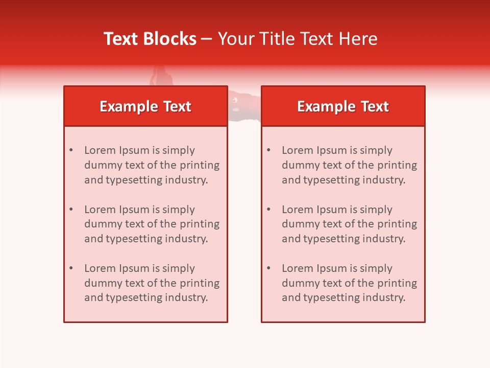 Fake Burst Stain PowerPoint Template