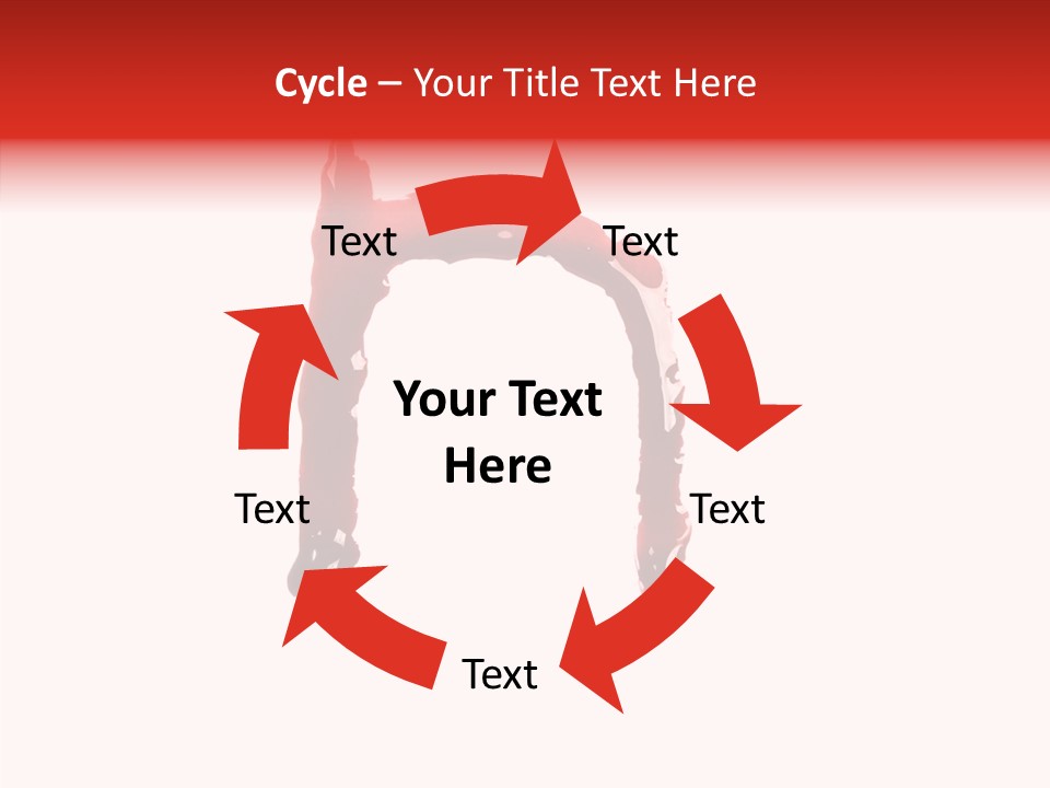 Fake Burst Stain PowerPoint Template
