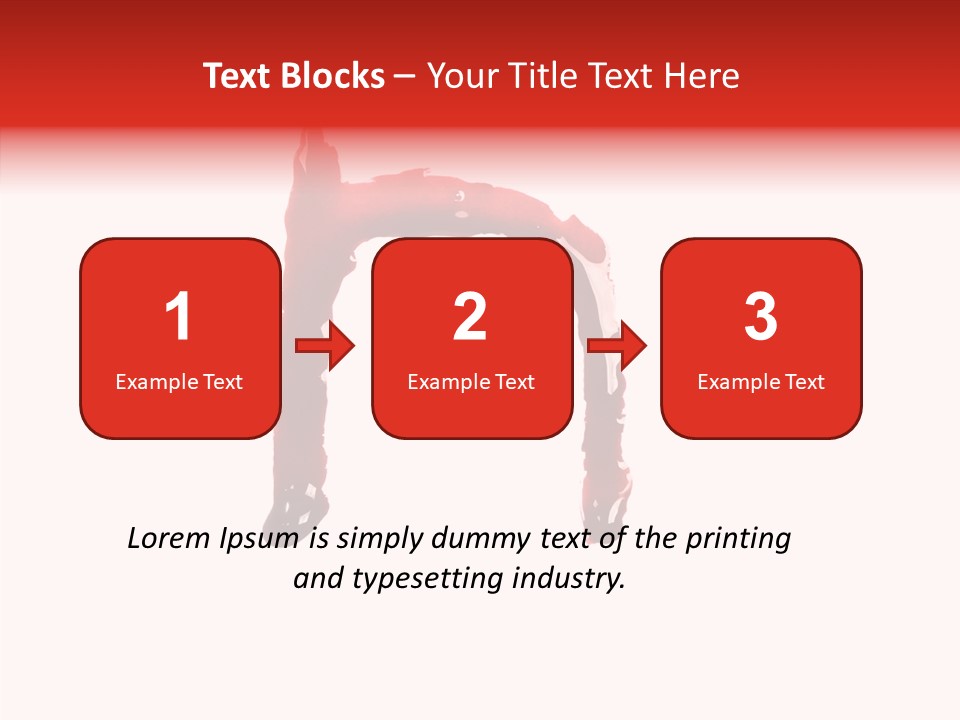 Fake Burst Stain PowerPoint Template
