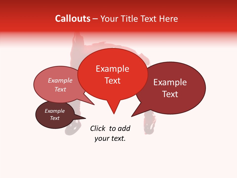 Fake Burst Stain PowerPoint Template