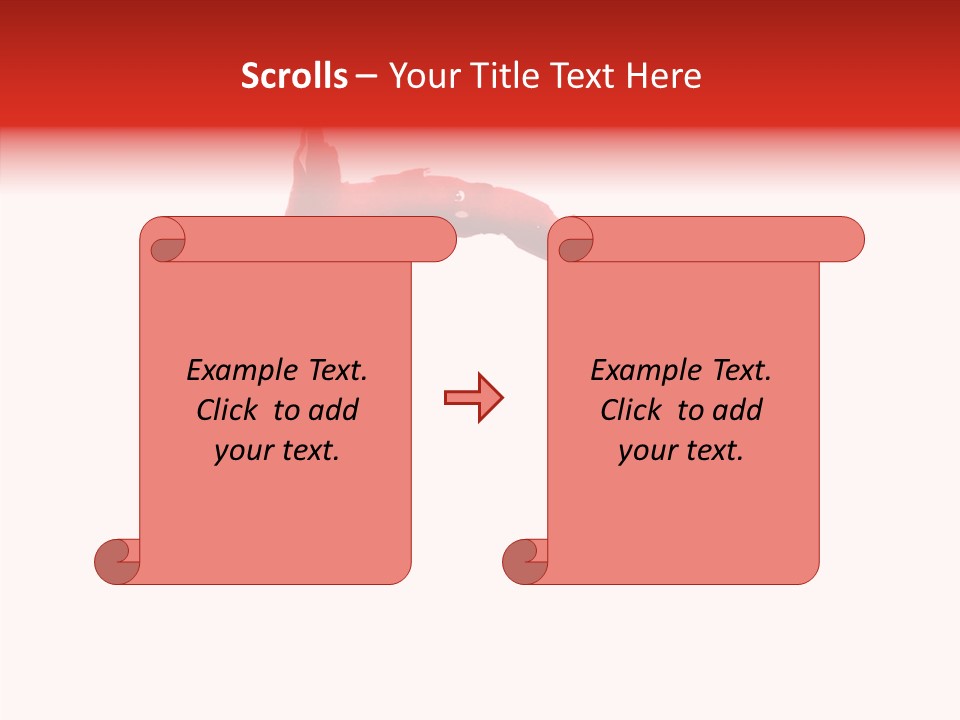 Fake Burst Stain PowerPoint Template