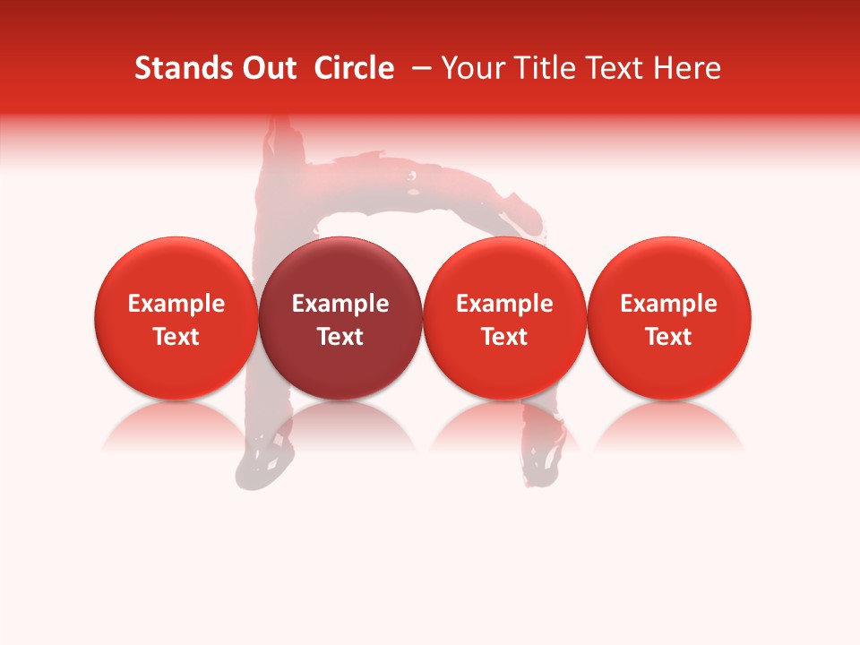 Fake Burst Stain PowerPoint Template