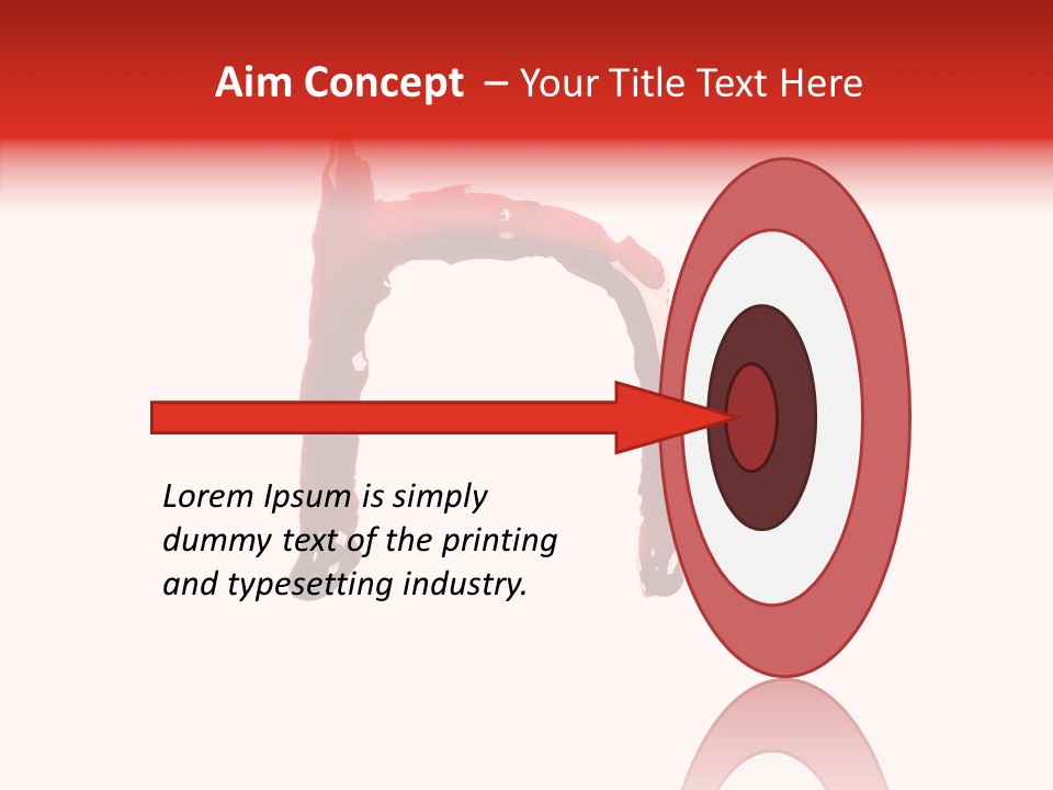 Fake Burst Stain PowerPoint Template