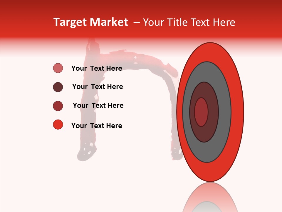 Fake Burst Stain PowerPoint Template