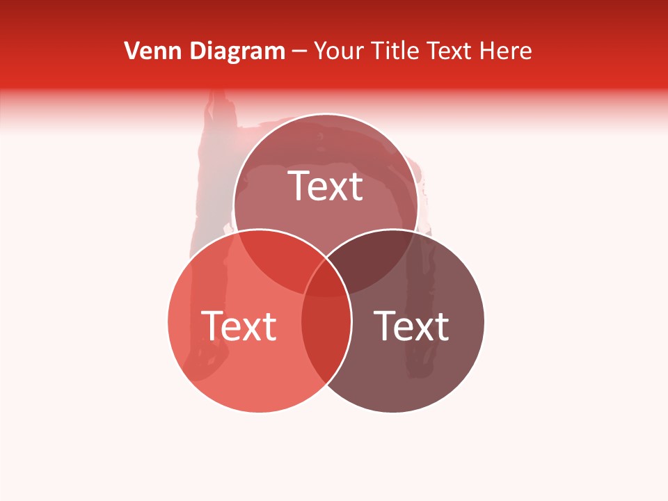 Fake Burst Stain PowerPoint Template