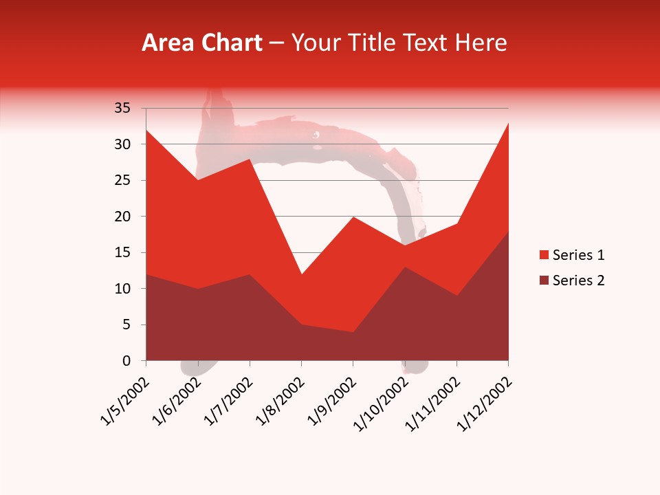 Fake Burst Stain PowerPoint Template