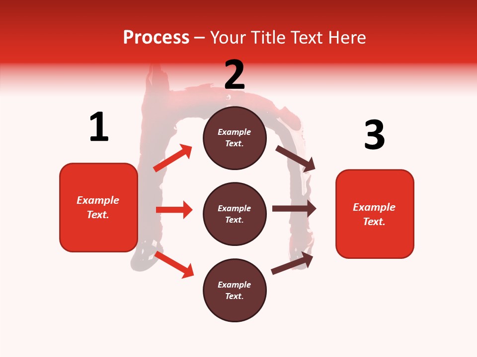 Fake Burst Stain PowerPoint Template