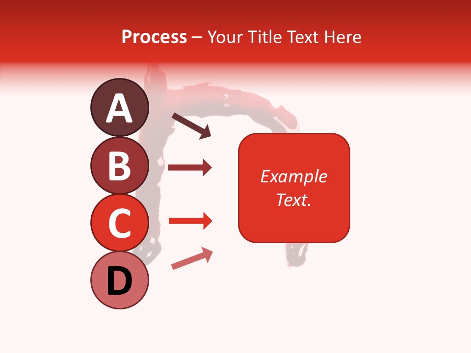 Fake Burst Stain PowerPoint Template
