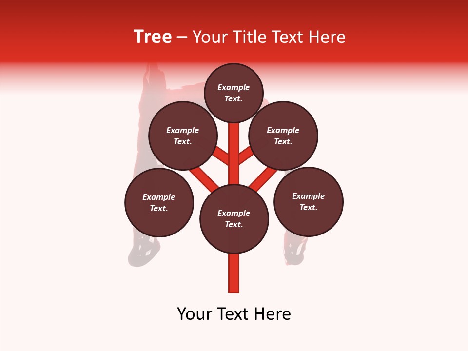 Fake Burst Stain PowerPoint Template