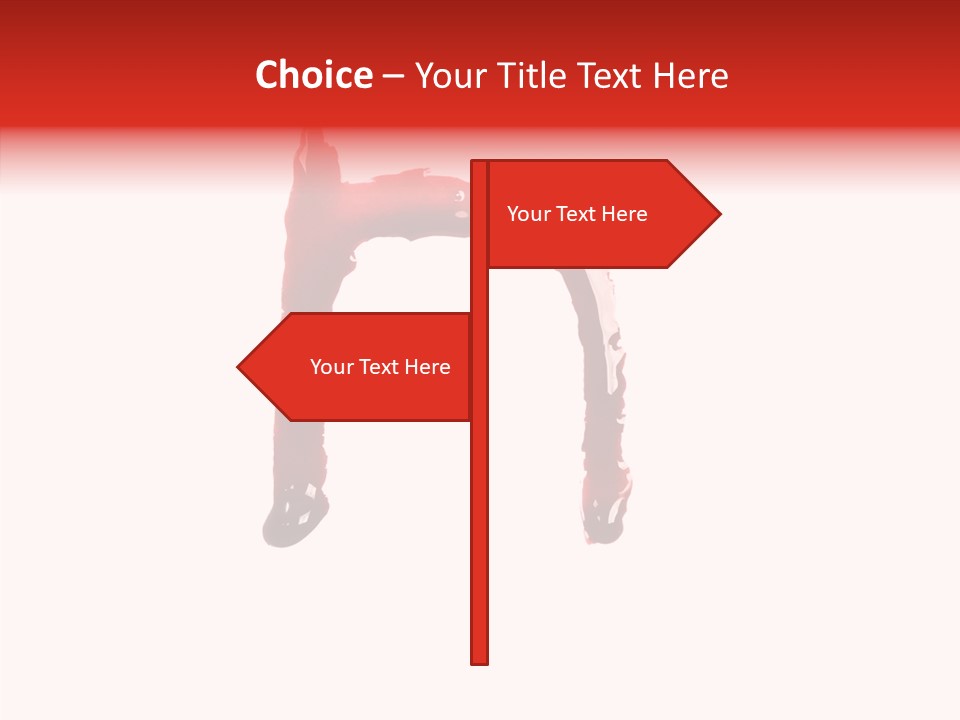 Fake Burst Stain PowerPoint Template