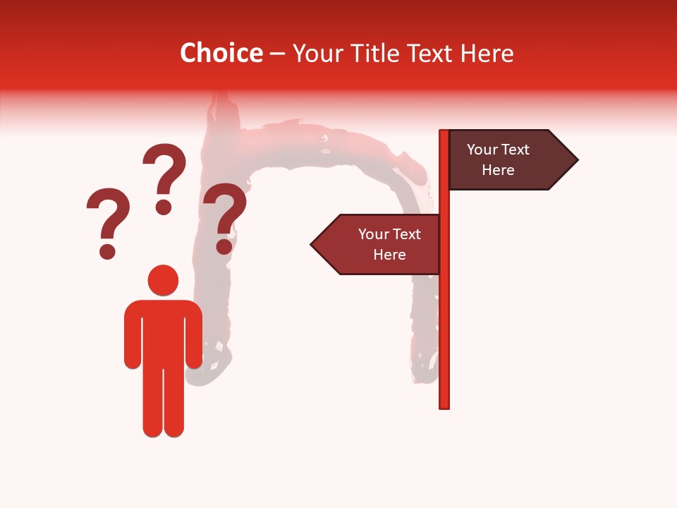 Fake Burst Stain PowerPoint Template