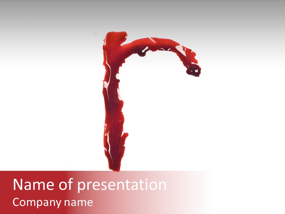 Painful Isolated Creative PowerPoint Template