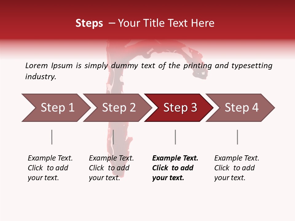 Painful Isolated Creative PowerPoint Template