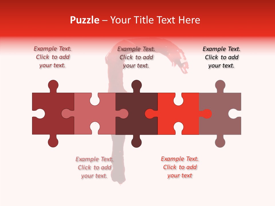 Paint Stain Illustration PowerPoint Template