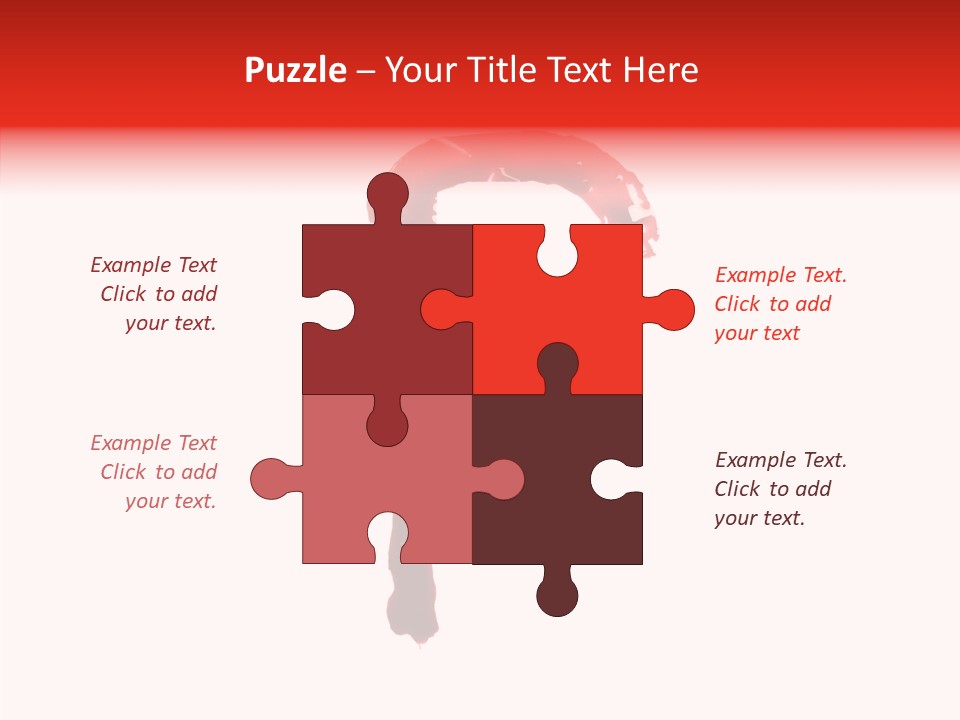 Paint Stain Illustration PowerPoint Template