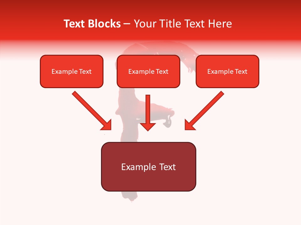 Paint Stain Illustration PowerPoint Template