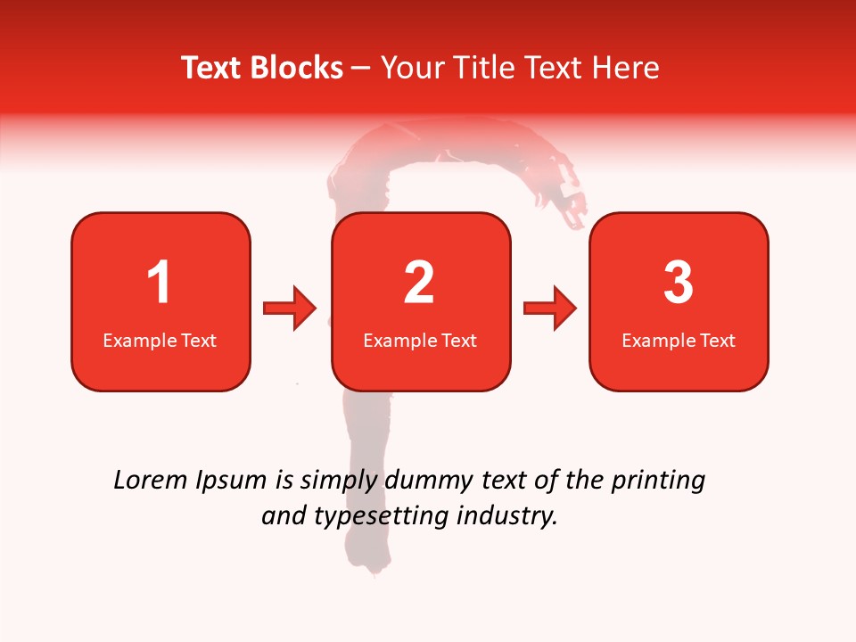 Paint Stain Illustration PowerPoint Template